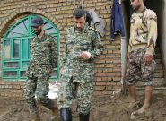 امدادرسانی به ۲۰۳ روستای سیل‌زده توسط قرارگاه سازندگی سپاه استان قم