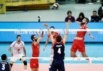 والیبالیست‌های ایران نتیجه را به آمریکا هم واگذار کردند