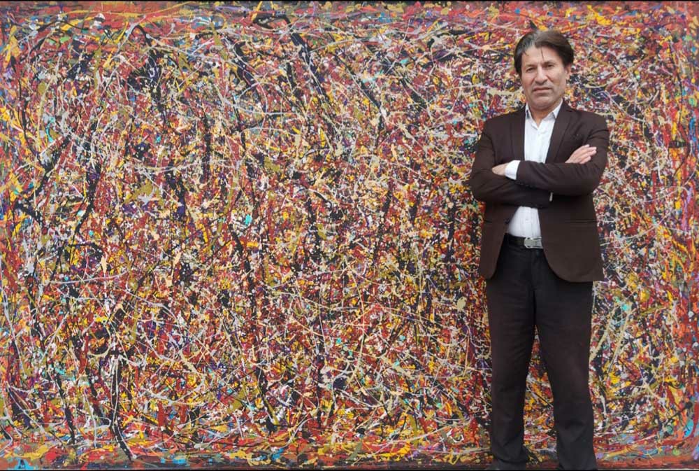 هنرمند افغانستانی نگران جنگ داخلی در کشورش است