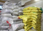کشف دو انبار برنج ایرانی تقلبی توسط سازمان اطلاعات سپاه قم+ عکس