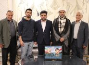 پرچم امنیت و مقاومت به برکت خون شهدا هرگز زمین نخواهد ماند